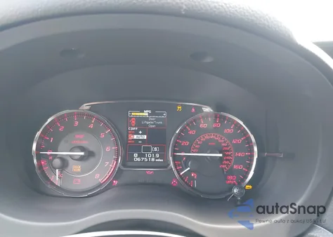 2015 Subaru Wrx Sti Limited z USA, uszkodzony, nr VIN JF1VA2U60F9826399